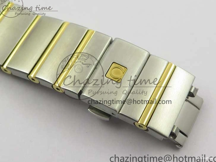 0208 Stylish Constellation 38mm SS RG VSF 1:1 Best Edition WhiteTextured Dial on SS RG Bracelet A8500 Super Clone 7921